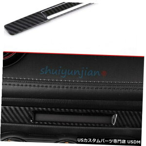 R\[Jo[ 2017 2018}c_CX-3 CX3̃J[{t@Co[_bV{[h~bhR\[Jo[gXgbv Carbon Fiber Dashboard mid console Cover trim strip For 2017 2018 Mazda CX-3 CX3