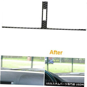 �R���\�[���J�o�[ BMW 3�V���[�YE46 1998-2005�p�J�[�{���t�@�C�o�[�Z���^�[�R���\�[���G�A�x���g�J�o�[�g���� Carbon Fiber Center Console Air Vent Cover Trim For BMW 3 Series E46 1998-2005 �y���s�A���i�z