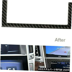 �R���\�[���J�o�[ LHD�J�[�{���t�@�C�o�[�R���\�[��GPS�i�r�Q�[�g�t���[���J�o�[Infiniti Q50 Q60 2014-2019 LHD Carbon Fiber Console GPS Navigate Frame Cover For Infiniti Q50 Q60 2014-2019 �y���s�A���i�z