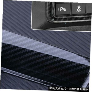 R\[Jo[ J[{t@Co[X^C̍R\[@\{^Jo[gAAR[h2018+ɓK Carbon Fiber Style Left Console Function Button Cover Trim Fit For Accord 2018+
