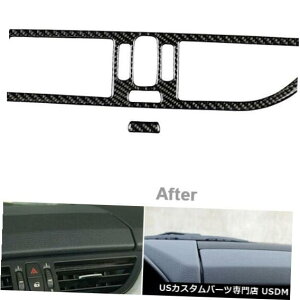 �R���\�[���J�o�[ 2�s�[�XBMW Z4 E89 2009-2015�J�[�{���t�@�C�o�[�R���\�[���G�A�x���g�A�E�g���b�g�g�����J�o�[ 2Pcs For BMW Z4 E89 2009-2015 Carbon Fiber Console Air Vent Outlet Trim Cover �y���s�A���i�z