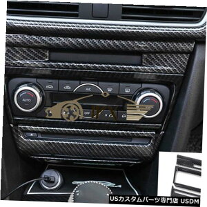 R\[Jo[ 3s[XJ[{t@Co[J[R\[MACDplg}c_3ANZ17-18 3Pcs Carbon Fiber Color Console Gear CD Panel Trim Cover For MAZDA 3 Axela 17-18