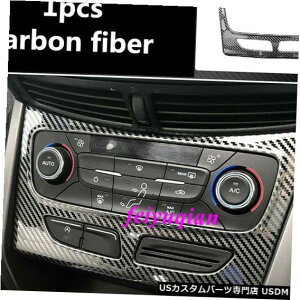 R\[Jo[ J[{t@Co[Z^[R\[XCb`CDplJo[gtH[hGXP[v2017-2019 Carbon fiber Center Console switch CD Panel Cover trim For Ford Escape 2017-2019