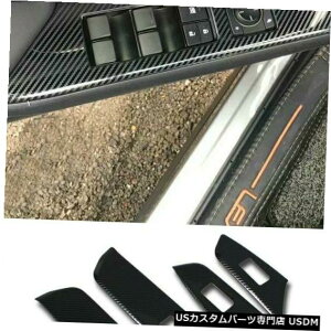 �R���\�[���J�o�[ Lexus UX200 UX250h 2019�E�B���h�E�X�C�b�`�R���\�[���J�o�[�g�����J�[�{���t�@�C�o�[�ɓK�� Fit for Lexus UX200 UX250h 2019 Window Switch Console Cover Trim Carbon Fiber �y���s�A���i�z