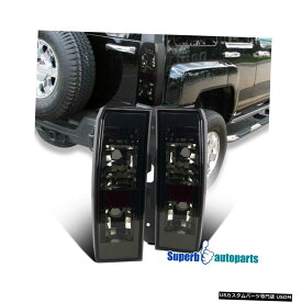 Tail light 2005-2010ハマーH3交換用テールライトブレーキランプの煙の着色 For 2005-2010 Hummer H3 Replacement Tail Lights Brake Lamps Smoke Tinted