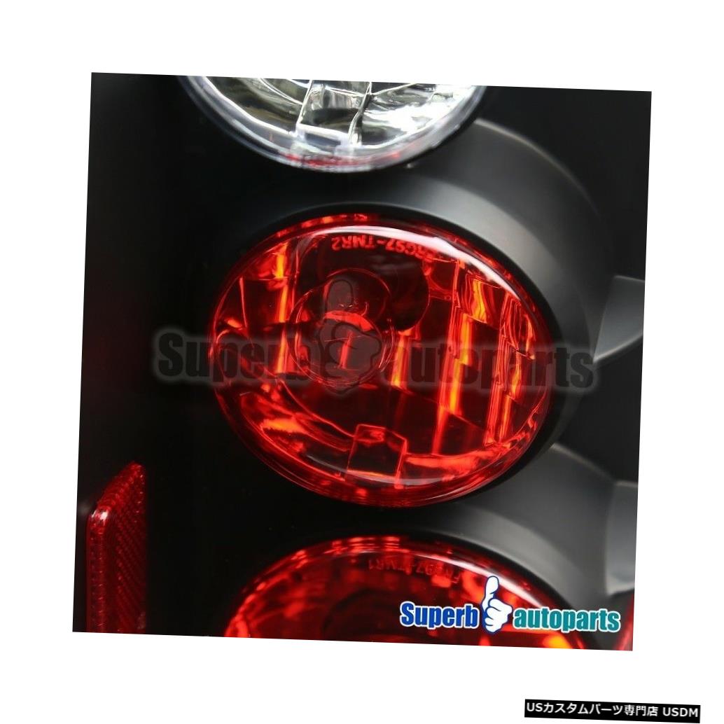 Tail light 2003-2005トヨタ4ランナー交換用テールライトリアブレーキランプブラック  For 2003-2005 Toyota 4runner Replacement Tail Lights Rear Brake Lamps Black