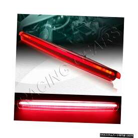 Tail light レッドレンズ3RD THIRD LED DRLストリップリアブレーキテールライトフィット05-10サイオンTC RED LENS 3RD THIRD LED DRL STRIP REAR BRAKE TAIL LIGHT FIT 05-10 SCION TC