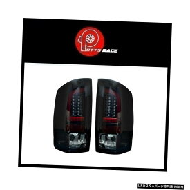 Tail light Recon Dodge For 07-08 RAM 1500 &amp; 07-09 2500/3500 TAIL LIGHTS - Smoked 264379BK
