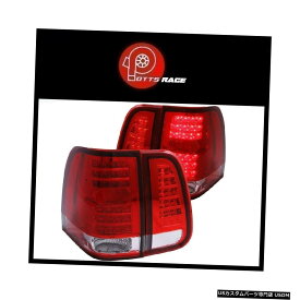 Tail light Anzo 311076-Chrome / Red LEDテールライトはリンカーンナビゲーター2003-2006に適合 Anzo 311076 - Chrome/Red LED Tail Lights Fits Lincoln Navigator 2003-2006