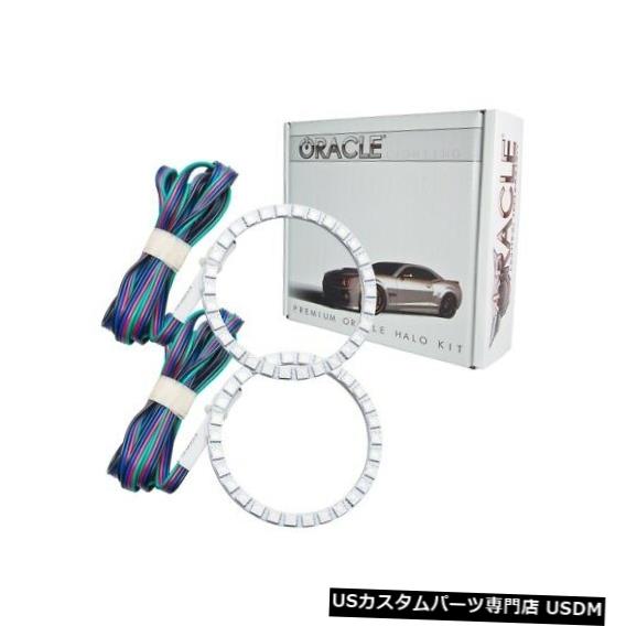 ヘッドライト Oracle Lights 2449-334 LEDヘッドライトHaloキットColorShiftコントローラーなしNEW  Oracle Lights 2449-334 LED Headlight Halo Kit ColorShift No Controller NEW