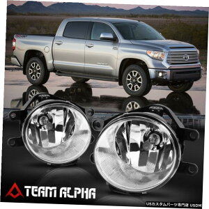 �͂߂���2012-2018�J���[��/ RAV4 /�^�R�}/�^���h��/ RX350 [�N���A]�t�H�O�����v���b�g/�X�C�b�`+�n�[�l�X Fits 2012-2018 Corolla/RAV4/Tacoma/Tundra/RX350[Clear]Fog Light w/Switch+Harness