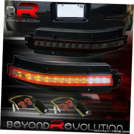 用2003-2009日産350Z LED 4-IN-1後進バンパーライトスモークレンズ For 2003-2009 Nissan 350Z LED 4-In-1 Reverse Running Bumper Lights Smoked Lens