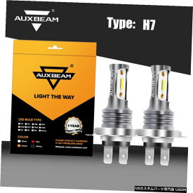 Auxbeam H7 20WスーパーブライトLEDフォグ自動車運転ヘッドライト電球ホワイトランプPAIR Auxbeam H7 20W Super Bright LED Fog Driving Car Head Light Bulbs White Lamp PAIR
