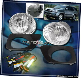 06-09 FOR + 3K HIDトヨタ・ハイラックスサーフBUMPER CLEAR駆動FOG LIGHT LAMP W / SWITCH FOR 06-09 TOYOTA 4RUNNER BUMPER DRIVING CLEAR FOG LIGHT LAMP W/SWITCH+3K HID