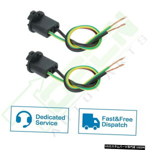 2T10wbhCgtHOvLEDdp̐Mu[LCg\Pbgn[lX 2pcs T10 Turn Signal brake Light Socket Harness For headlight fog LED Bulbs