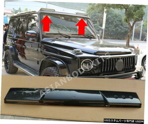 GAp[c xcGNXLED DRLLYfROOF LIGHT BARi2018+jW463A W464 G63 G550 CARBON ROOF LIGHT BAR with LED DRL for Benz G class (2018+) W463A W464 G63 G550