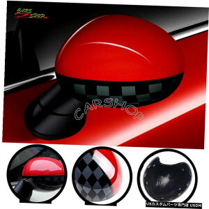 GAp[c MININ[p[S F54F55 F56F57F60̏ꍇ͌ĂJCWX^CTCh~[Jo[Lbv JCW Style Side Mirror Cover Cap Replace For MINI Cooper S F54 F55 F56 F57 F60