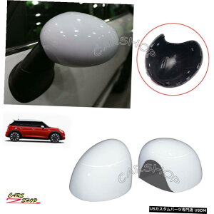 GAp[c MININ[p[F54 F55 F56 F57 F60AXyzCgTCh~[Jo[Lbv邽߂ For MINI Cooper F54 F55 F56 F57 F60 Aspen White Side Mirror Cover Cap Replace