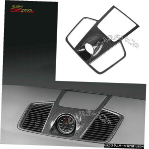 GAp[c |VFJCGp18-20AJ[{t@Co[CeAtgGA[AEgbggv For Porsche Cayenne 18-20 Real Carbon Fiber Interior Front Air Outlet Trim Clock