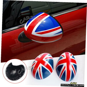 GAp[c MININ[p[F54 F55 F56 F57 F60bhjIWbNTCh~[Jo[Lbv邽߂ For MINI Cooper F54 F55 F56 F57 F60 Red Union Jack Side Mirror Cover Cap Replace