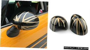 GAp[c S[hjIWbNTCh~[Jo[W / OCĝ߂̃~jN[p[F54F55 F56F57F60 Gold Union Jack Side Mirror Cover W/O Light For MINI Cooper F54 F55 F56 F57 F60