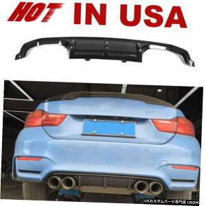 GAp[c BMW F80 M3 F82 M4J[{t@Co[Aop[fBt[U[X|C[Bodykit 14-19tBbg Fits BMW F80 M3 F82 M4 Carbon Fiber Rear Bumper Diffuser Spoiler Bodykit 14-19