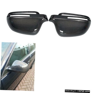GAp[c AVXgTChȂŃAEfBA3 A4 S5 B8 A5 8TpJ[{~[Jo[LbvĂ Replace Carbon Mirror Cover Caps for Audi A3 A4 S5 B8 A5 8T Without Side Assist