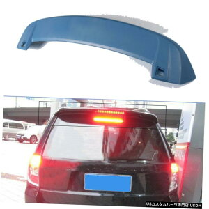 GAp[c XotHX^[812hABSpA[tX|C[AgNEBOtLED Rear Roof Spoiler Trunk Wing With LED for Subaru Forester 08-12 Unpainted ABS