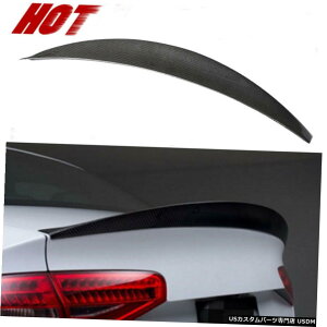 GAp[c AEfBS4B8.5Z_2013N2016NAgNX|C[u[gEBOJ[{t@Co[̏ꍇ For Audi S4 B8.5 Sedan 2013-2016 Rear Trunk Spoiler Boot Wing Carbon Fiber