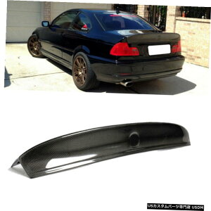 GAp[c J[{t@Co[AgNX|C[BMW E46 M3̃Jbv̂߂̗tBbgrK[2000N2005N Carbon Fiber Rear Trunk Spoiler Bigger Wing Fit for BMW E46 M3 Couple 2000-2005
