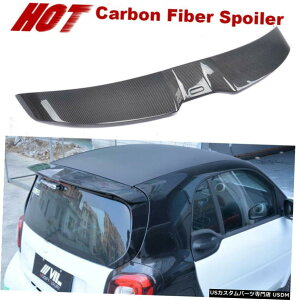 GAp[c ZfXExcX}[gFortwo16-17A[tX|C[EBhEEBOJ[{t@Co[tBbg Fits Mercedes-Benz Smart Fortwo 16-17 Rear Roof Spoiler Window Wing Carbon Fiber