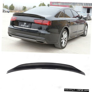 GAp[c J[{t@Co[AgNX|C[BodykitECObvtBbĝ߂̃AEfBA6 C7Z_12-18 Carbon Fiber Rear Trunk Spoiler Bodykit Wing Lip Fit For Audi A6 C7 Sedan 12-18