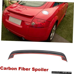 GAp[c AgNX|C[ECOJ[{t@Co[̂߂ɃAEfBTTN[yRo[`u1998-2006 Rear Trunk Spoiler Wing Carbon Fiber For Audi TT Convertible Coupe 1998-2006