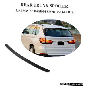 GAp[c J[{t@Co[A[tX|C[AgNEBOBodykittBbĝ߂BMWX5F15 2014N2018N Carbon Fiber Rear Roof Spoiler Trunk Wing Bodykit Fit For BMW X5 F15 2014-2018