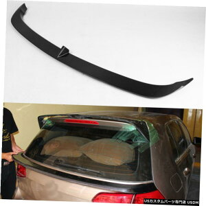 GAp[c tHNX[QVWStGTI MK7 R HatchblackA[tX|C[ECOJ[{t@Co[tBbg Fits Volkswagen VW Golf MK7 GTI R Hatchblack Rear Roof Spoiler Wing Carbon Fiber
