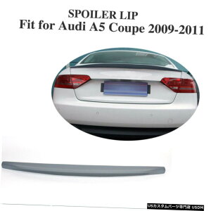 GAp[c AEfBA5N[y2Door 813PUAgNX|C[e[ECOhC̓tBbg Fits Audi A5 Coupe 2Door 08-13 PU Rear Trunk Spoiler Tail Wing Unpainted Refit