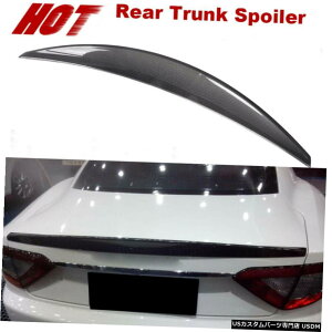 GAp[c }ZeBEOgD[YN[y08-11Yf@ۗpAgNX|C[u[gECO Rear Trunk Spoiler Boot Wing for Maserati GranTurismo Coupe 08-11 Carbon Fiber