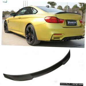 GAp[c AgNX|C[u[gEBOJ[{t@Co[tBbĝBMW F82 M4N[y2015N2018N Rear Trunk Spoiler Boot Wing Carbon Fiber Fit For BMW F82 M4 Coupe 2015-2018