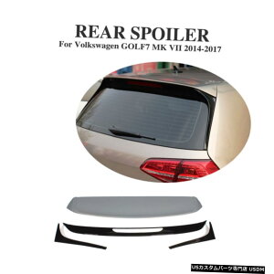 GAp[c tHNX[QVWSt7 MK7GTI RpA[tX|C[AgNEBOtBbg14-17 Rear Roof Spoiler Trunk Wing Fit for Volkswagen VW Golf 7 MK7 Non-GTI R 14-17
