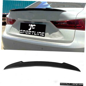 GAp[c NTXZ_pJ[{t@Co[AgNX|C[ECOtBbg13-17 IS F IS 13-14 Carbon Fiber Rear Trunk Spoiler Wing Fit for Lexus Sedan IS 13-17 IS F 13-14