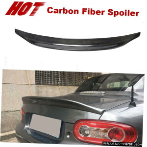 GAp[c AgNX|C[ECObvJ[{t@Co[CꂽtBbĝ߂̃}c_MX-5 2009-2014 Rear Trunk Spoiler Wing Lip Carbon Fiber Refit Fit For Mazda MX-5 2009-2014