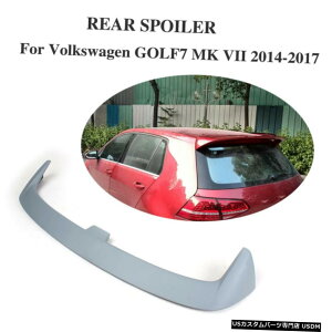 GAp[c tHNX[QVWStVII 7 MK7 14-17hpA[tX|C[bvEBOtBbg Rear Roof Spoiler Lip Wing Fit for Volkswagon VW Golf VII 7 MK7 14-17 Unpainted