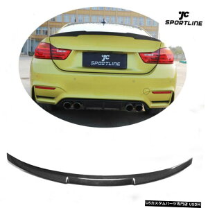 GAp[c BMW F82 M4N[y2014N2017N̂߂̃AgNX|C[u[gEBOJ[{t@Co[tBbg Rear Trunk Spoiler Boot Wing Carbon Fiber Fit for BMW F82 M4 Coupe 2014-2017