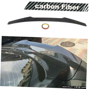 GAp[c tH[h}X^OGTN[ŷ߂ɃJ[{t@Co[AgNX|C[ECOtBbg2015-2017 Carbon Fiber Rear Trunk Spoiler Wing Fit for Ford Mustang GT Coupe 2015-2017
