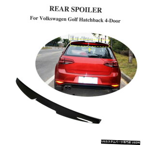 GAp[c VWSt7 /St7.5 2014N2020NAX|C[EBhEECOɂăObV[ubNh For VW Golf 7 /Golf 7.5 2014-2020 Rear Spoiler Window Wing Painted Glossy Black