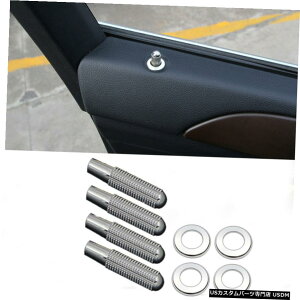 GAp[c ZfXExcC W205 E W213 GLC GLÊ߂4{̎hA{gbNsmug 4pcs Auto Door Bolt Lock Pin Knob Trim for Mercedes Benz C W205 E W213 GLC GLE