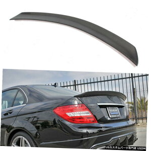 エアロパーツ メルセデスベンツC300 C250 C63AMG用カーボンファイバーリアスポイラーテールリップウィング8月13日 Carbon Fiber Rear Spoiler Tail Lip Wing for Mercedes Benz C300 C250 C63AMG 08-13