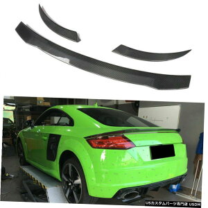 GAp[c [VOAgNX|C[ECOJ[{t@Co[̂߂ɃAEfBTT TTS TTRS 2Door 2015N2017N Racing Rear Trunk Spoiler Wing Carbon Fiber For Audi TT TTS TTRS 2Door 2015-2017