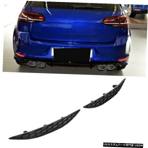 GAp[c 2PCSAtHOtN^[njJĝ߂ɂ̂݃tHNX[QVWStMK7 7R / RLINE 2PCS Rear Fog Reflector Honeycomb Trim For Volkswagon VW MK7 Golf 7R/RLINE Only