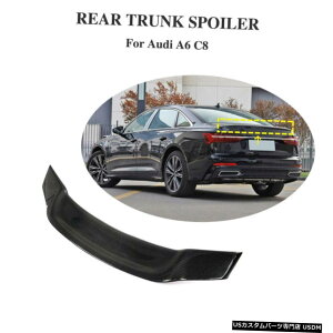 GAp[c AEfBA6 / S6Z_2019N2020NAgNX|C[bhEBOYf@ۍHtBbg Fits Audi A6/S6 Sedan 2019-2020 Rear Trunk Spoiler Lid Wing Carbon Fiber Factory